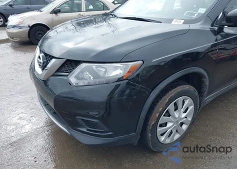 2016 Nissan Rogue S из США, поврежденный, VIN KNMAT2MV9GP624636